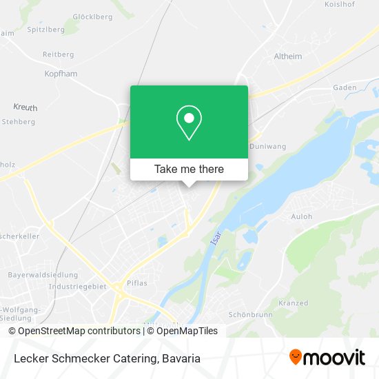 Lecker Schmecker Catering map