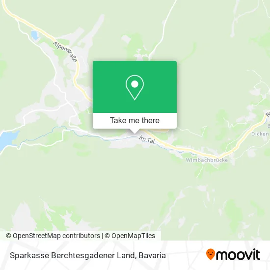 Карта Sparkasse Berchtesgadener Land