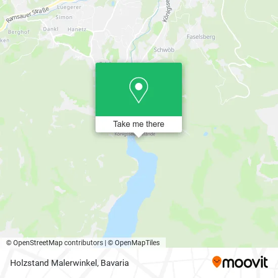 Карта Holzstand Malerwinkel