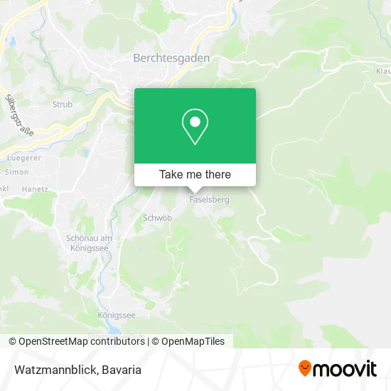 Карта Watzmannblick