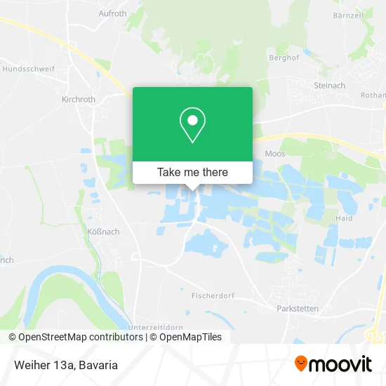 Карта Weiher 13a