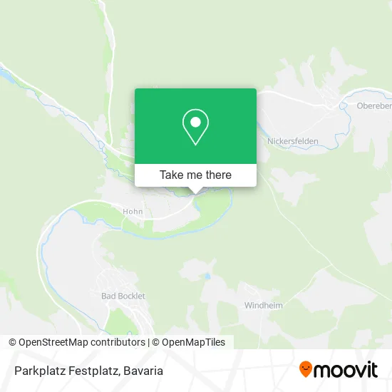 Карта Parkplatz Festplatz