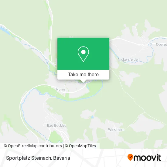 Карта Sportplatz Steinach