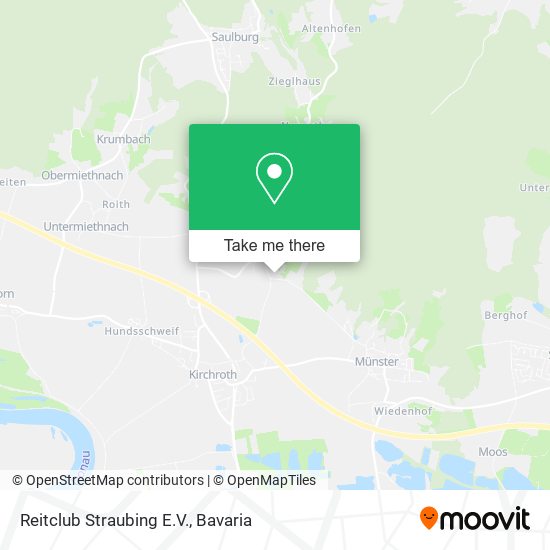 Reitclub Straubing E.V. map