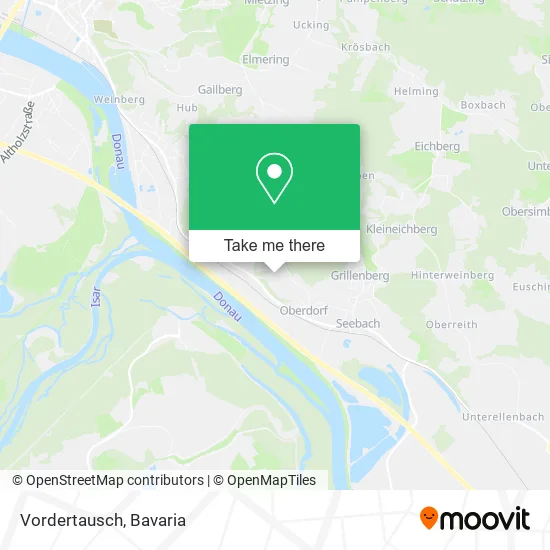 Карта Vordertausch