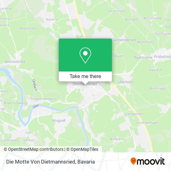 Die Motte Von Dietmannsried map