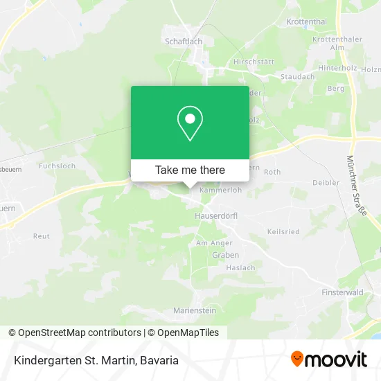 Карта Kindergarten St. Martin