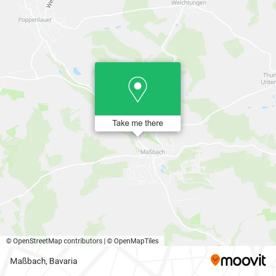 Карта Maßbach