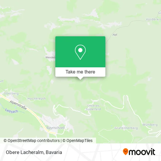 Карта Obere Lacheralm