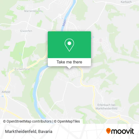 Карта Marktheidenfeld