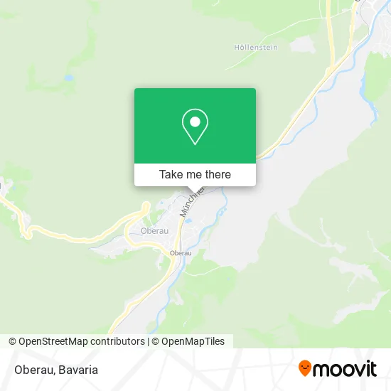 Карта Oberau