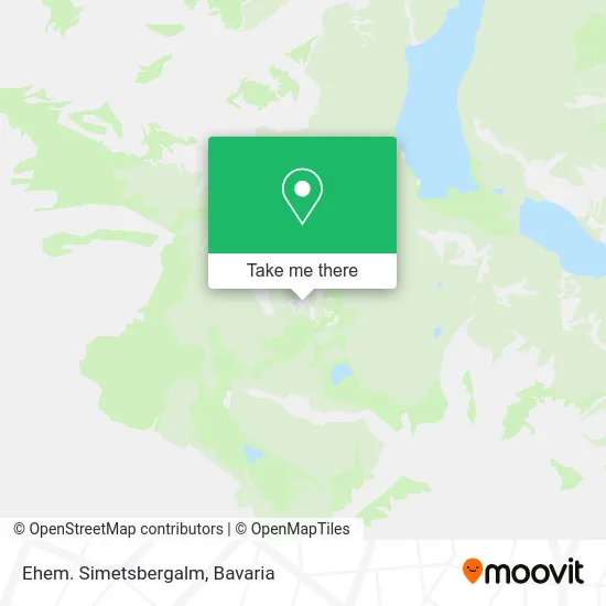 Ehem. Simetsbergalm map