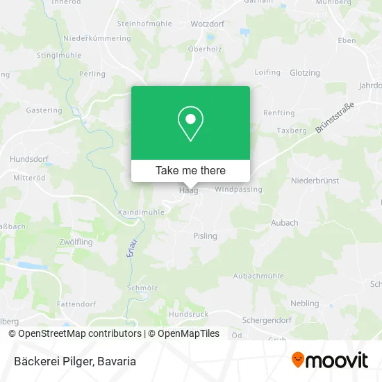 Карта Bäckerei Pilger