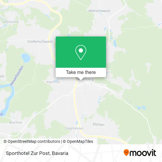 Карта Sporthotel Zur Post