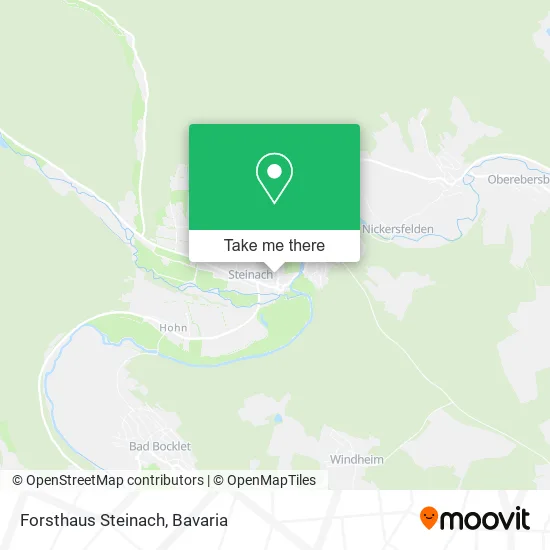 Карта Forsthaus Steinach