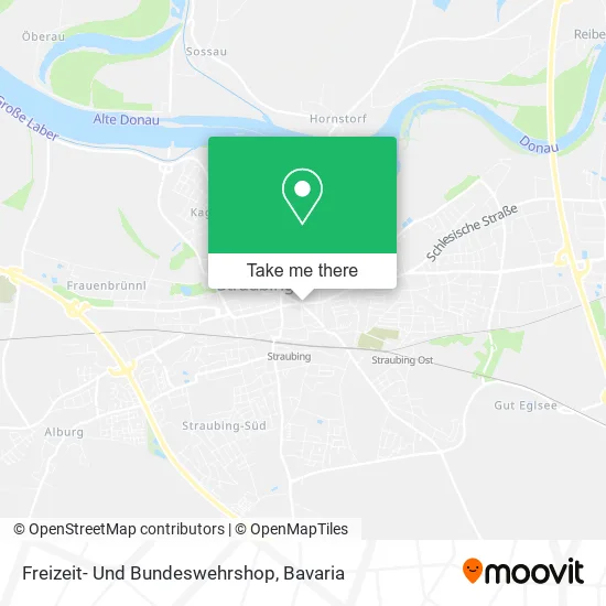 Карта Freizeit- Und Bundeswehrshop