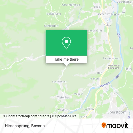 Карта Hirschsprung