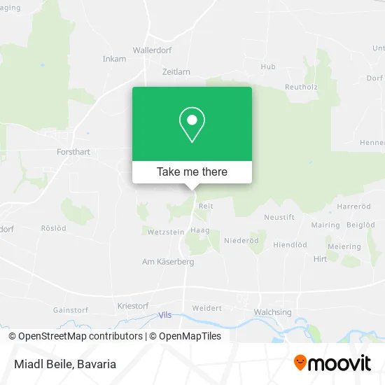 Карта Miadl Beile