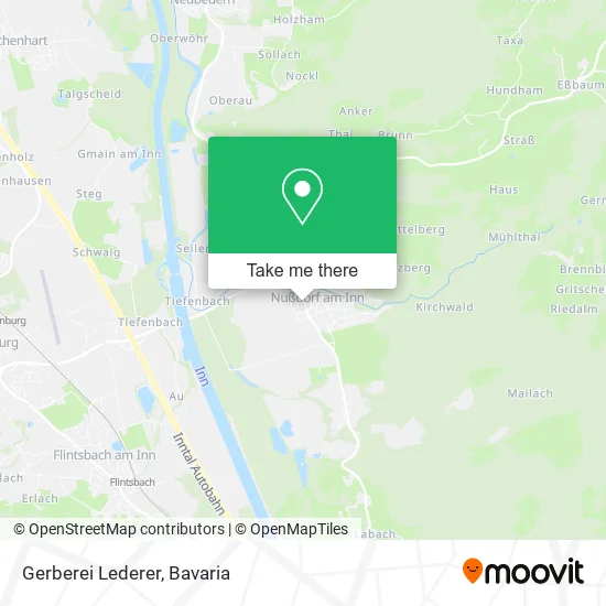 Карта Gerberei Lederer