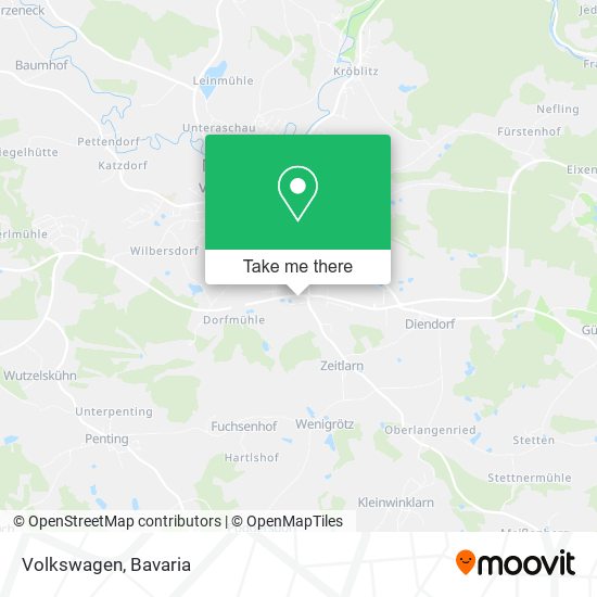 Карта Volkswagen