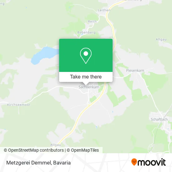 Карта Metzgerei Demmel