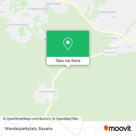 Карта Wanderparkplatz