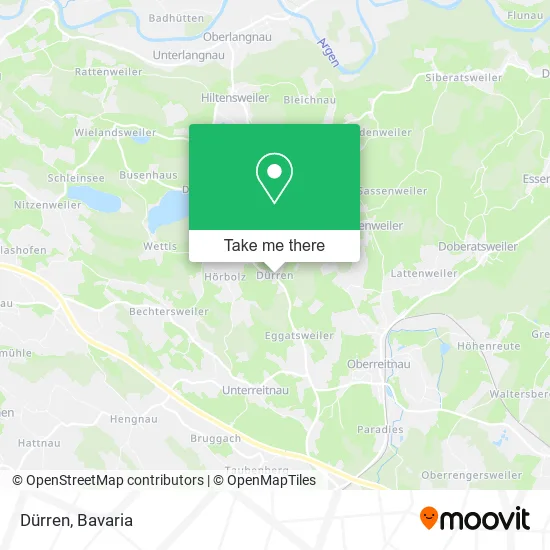 Карта Dürren