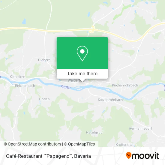 Карта Café-Restaurant ""Papageno""