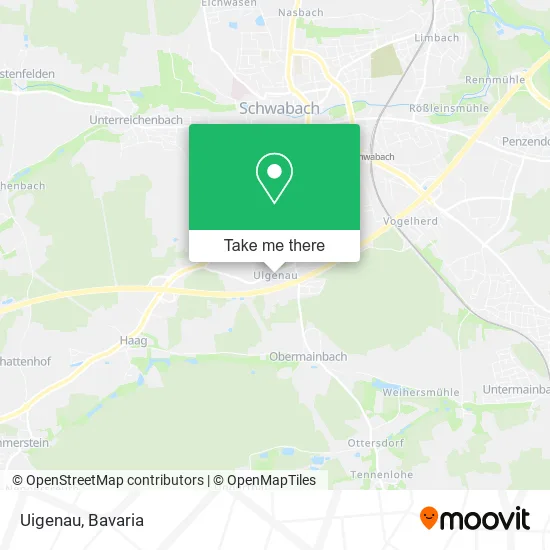 Карта Uigenau