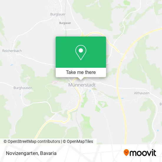 Карта Novizengarten