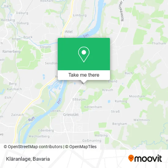 Карта Kläranlage