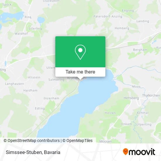 Карта Simssee-Stuben