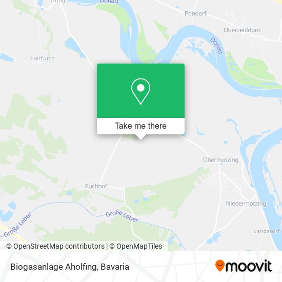 Карта Biogasanlage Aholfing