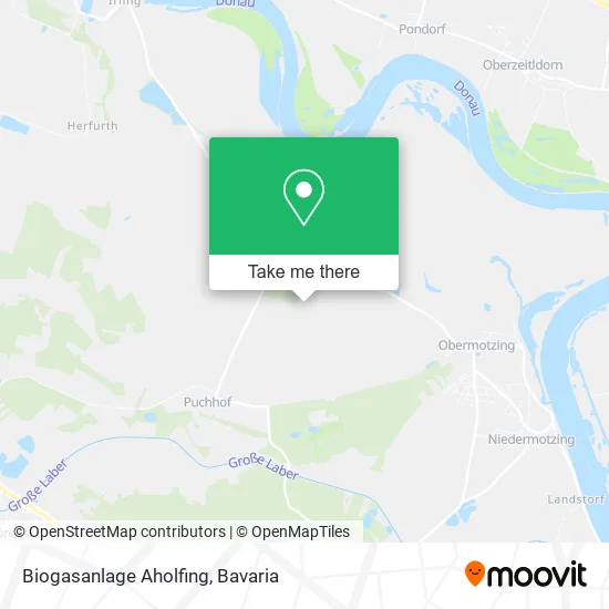 Карта Biogasanlage Aholfing