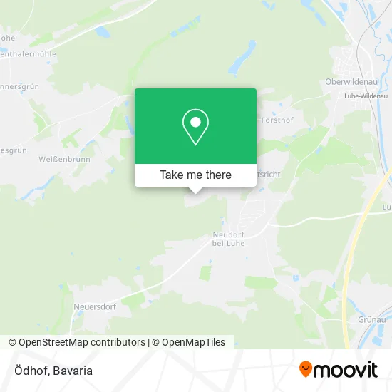 Карта Ödhof