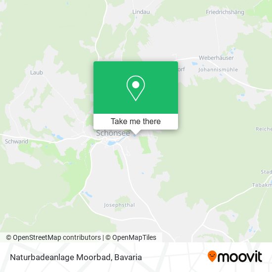 Naturbadeanlage Moorbad map