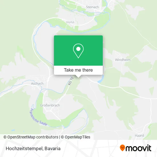 Карта Hochzeitstempel