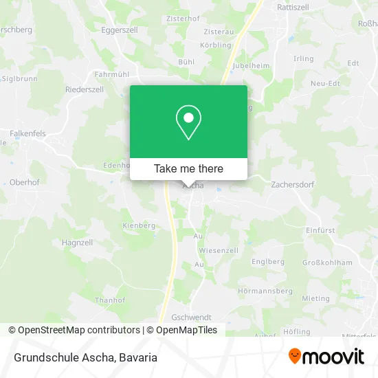 Карта Grundschule Ascha