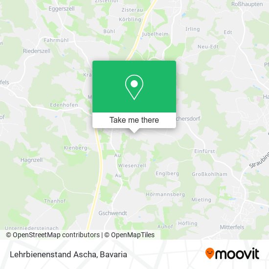 Lehrbienenstand Ascha map