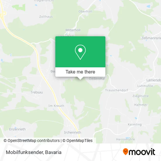 Карта Mobilfunksender