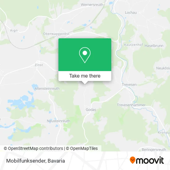 Карта Mobilfunksender