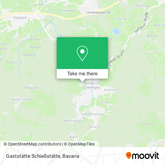 Карта Gaststätte Schießstätte