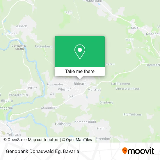 Карта Genobank Donauwald Eg