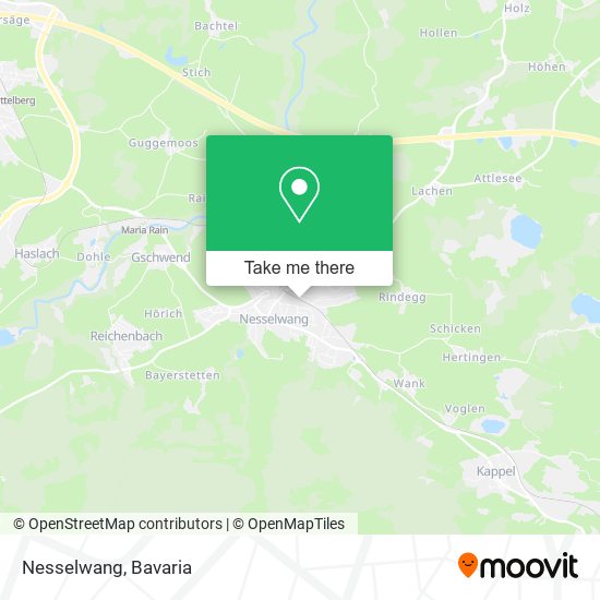 Карта Nesselwang