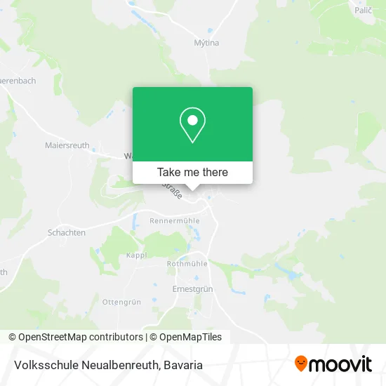 Карта Volksschule Neualbenreuth