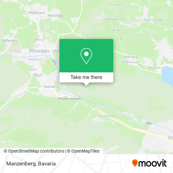 Карта Manzenberg