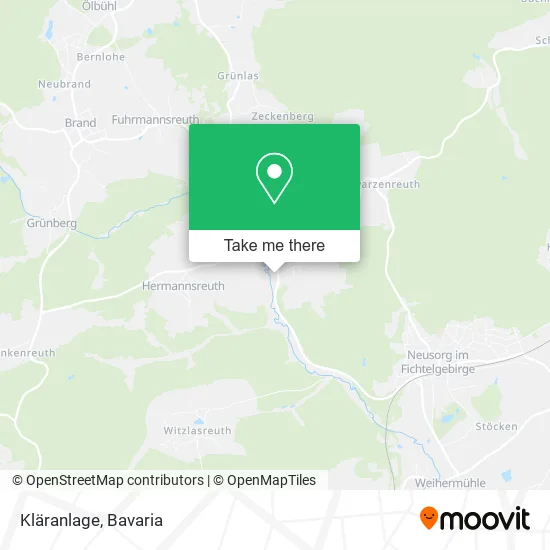 Карта Kläranlage