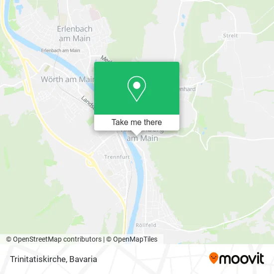 Карта Trinitatiskirche