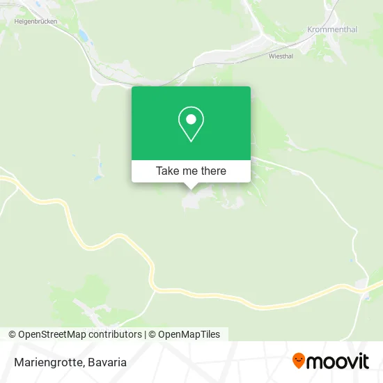 Mariengrotte map
