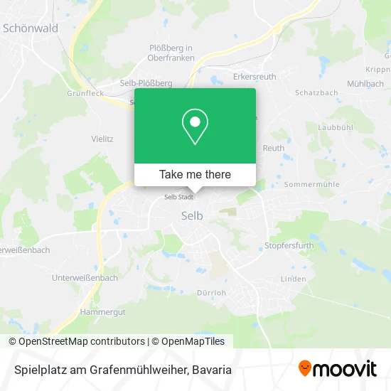 Карта Spielplatz am Grafenmühlweiher